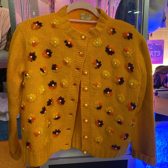 Jackets & Blazers - handmade wool cardigan